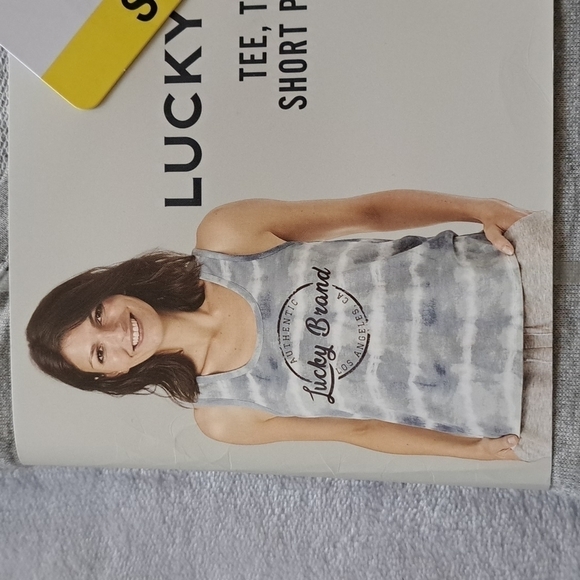 Lucky Brand 3-Piece Lounge Set | Size S | Tie-Dye + Gray Pajamas NWT - Picture 5 of 8